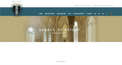 Desktop Screenshot of abbayedereigny.com